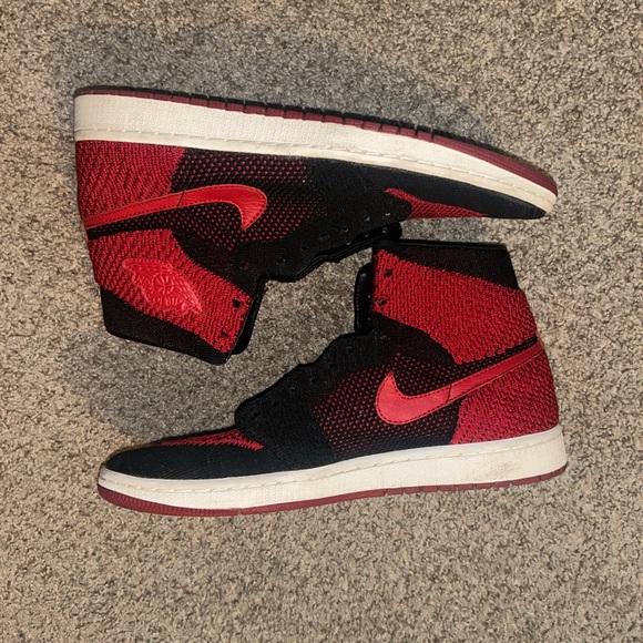 Jordan 1 high flyknit “bred” - Picture 4 of 6